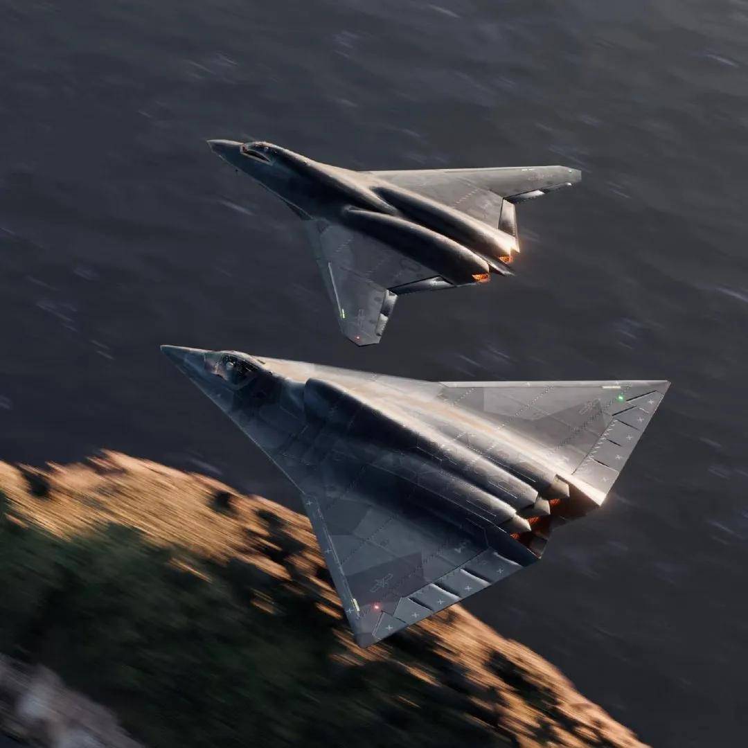 皇冠信用网出租_振奋！网友拍到2架歼-35伴飞歼-20皇冠信用网出租，中国歼-35批量服役了？